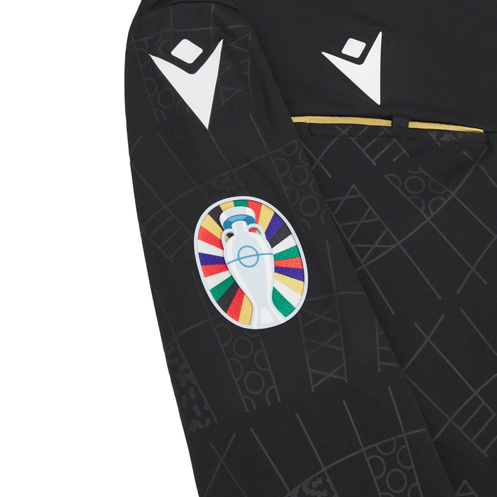 UEFA European Championship 2024 Referee Shirt - Black - Long Sleeves
