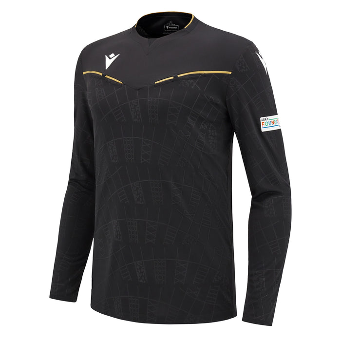UEFA European Championship 2024 Referee Shirt - Black - Long Sleeves